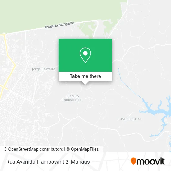 Rua Avenida Flamboyant 2 map