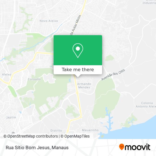 Rua Sítio Bom Jesus map