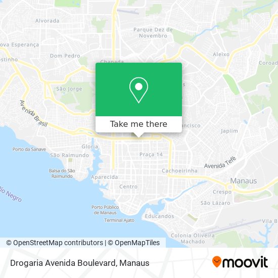 Drogaria Avenida Boulevard map