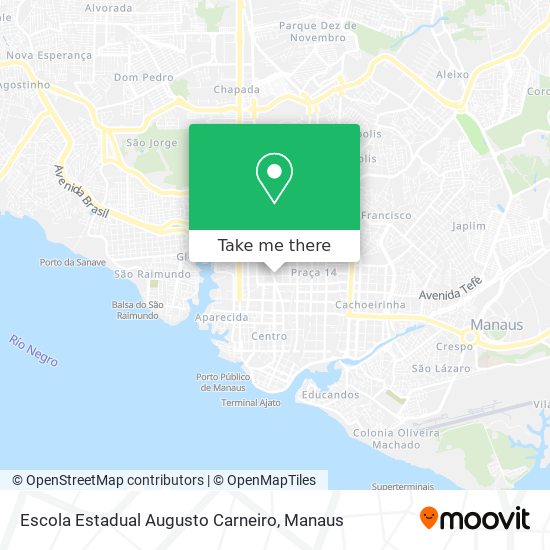 Escola Estadual Augusto Carneiro map