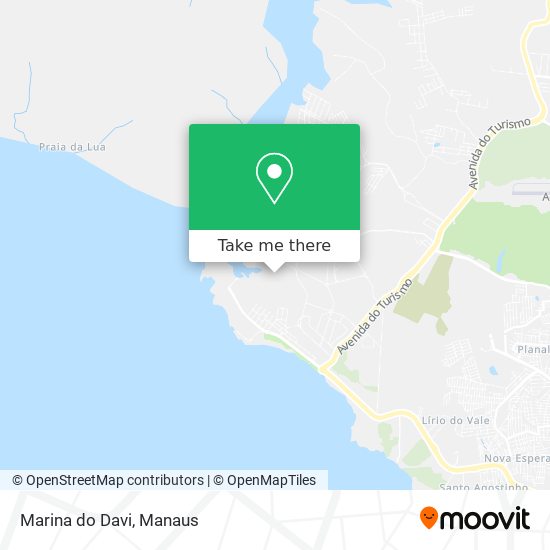 Marina do Davi map