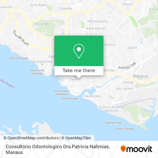 Consultório Odontologico Dra.Patricia Nahmias map
