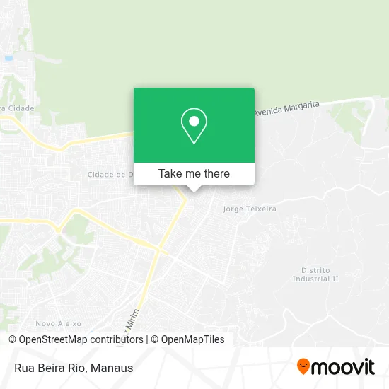 Rua Beira Rio map