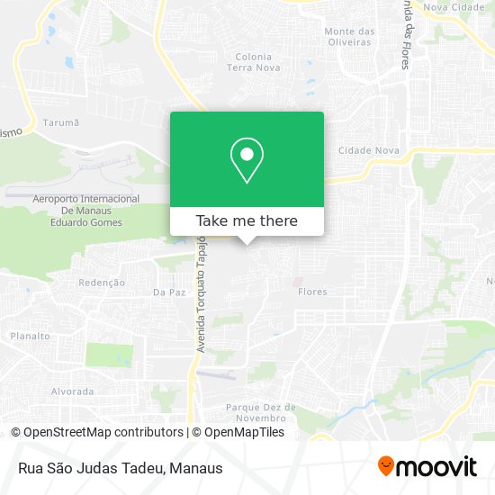 Rua São Judas Tadeu map