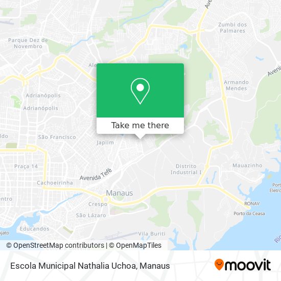 Escola Municipal Nathalia Uchoa map