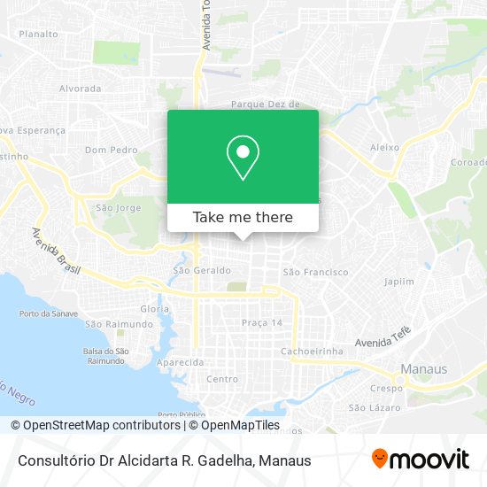Consultório Dr Alcidarta R. Gadelha map
