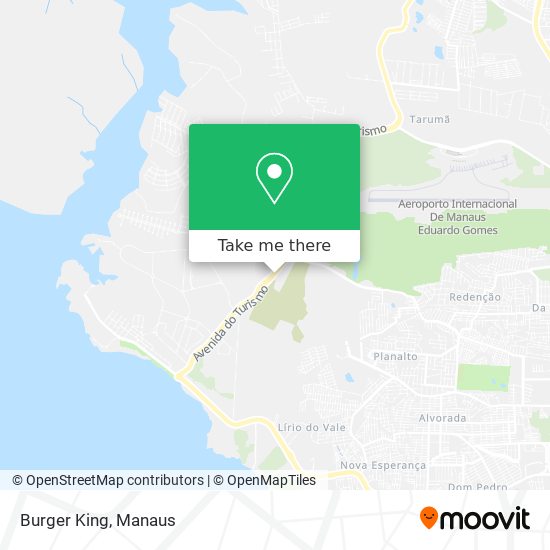 Burger King map