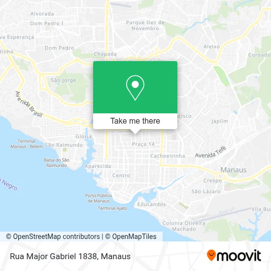 Rua Major Gabriel 1838 map