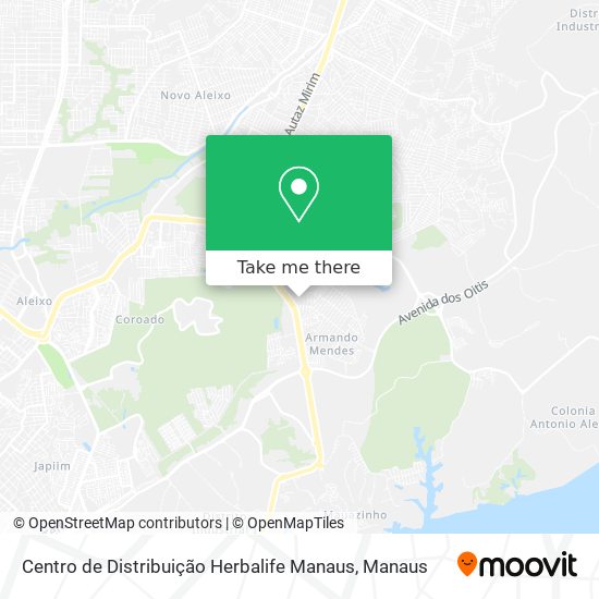 Centro de Distribuição Herbalife Manaus map