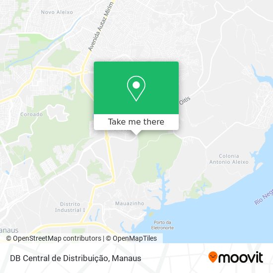 DB Central de Distribuição map