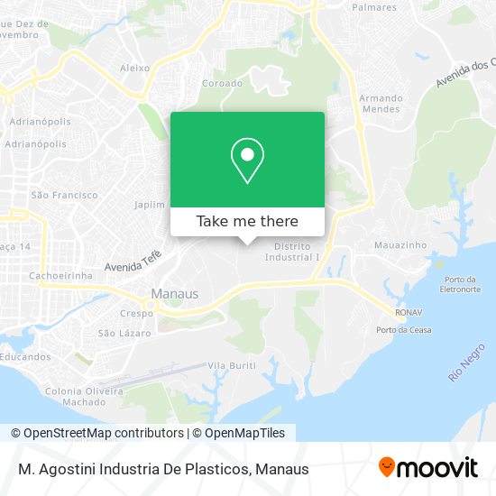 M. Agostini Industria De Plasticos map