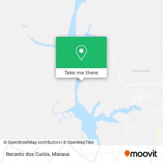 Recanto dos Curiós map