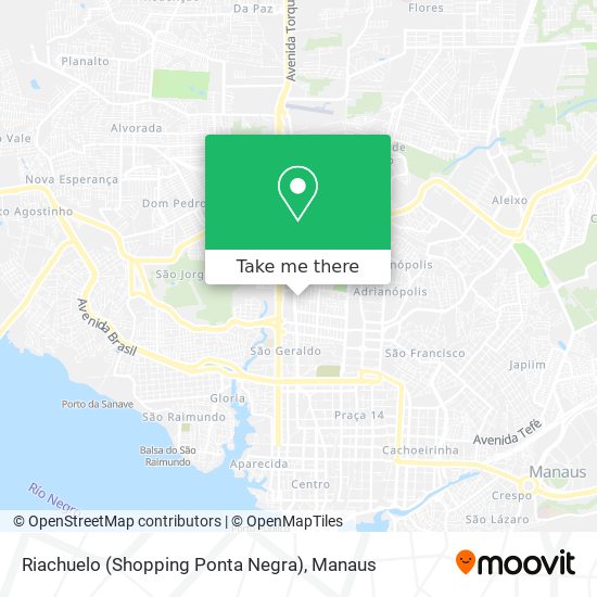 Riachuelo (Shopping Ponta Negra) map
