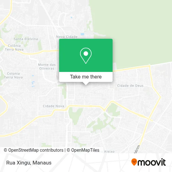 Rua Xingu map