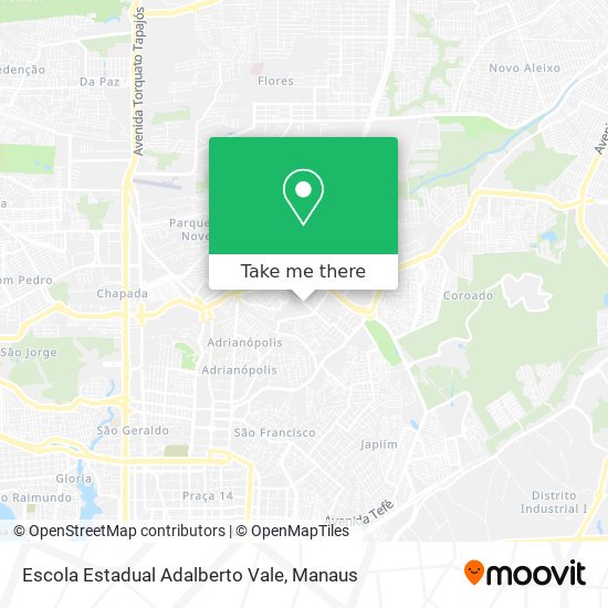 Escola Estadual Adalberto Vale map