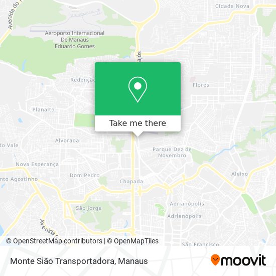 Monte Sião Transportadora map