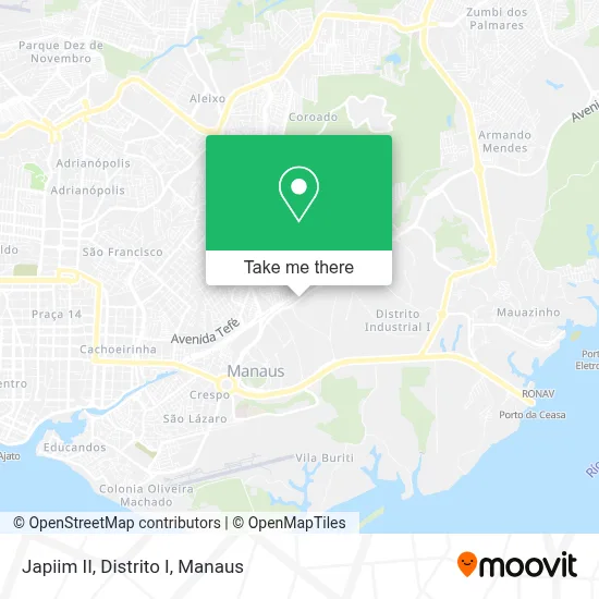 Japiim II, Distrito I map