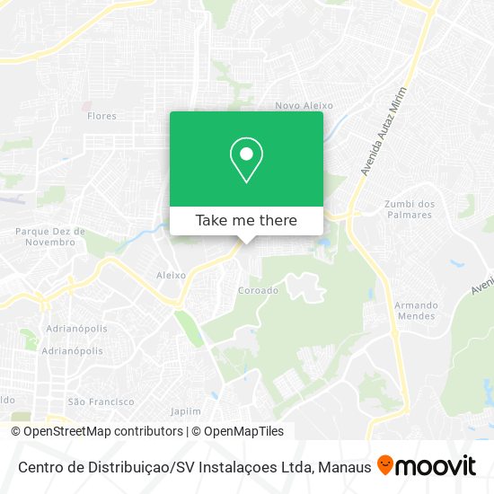 Centro de Distribuiçao / SV Instalaçoes Ltda map