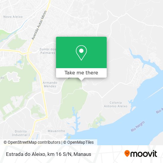 Estrada do Aleixo, km 16 S/N map