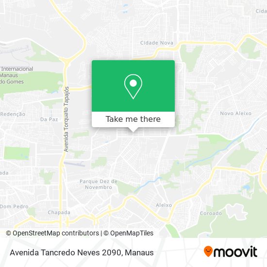 Avenida Tancredo Neves 2090 map