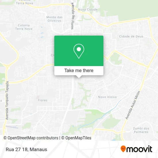 Rua 27 18 map