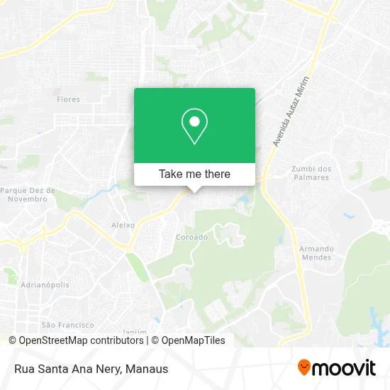 Rua Santa Ana Nery map
