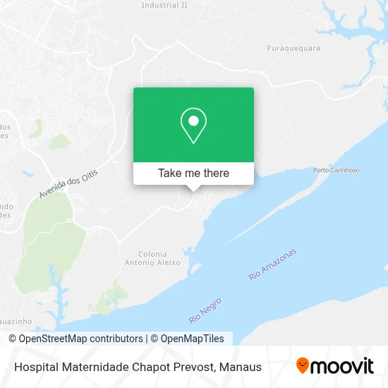 Hospital Maternidade Chapot Prevost map