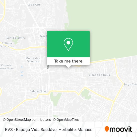 EVS - Espaço Vida Saudável Herbalife map