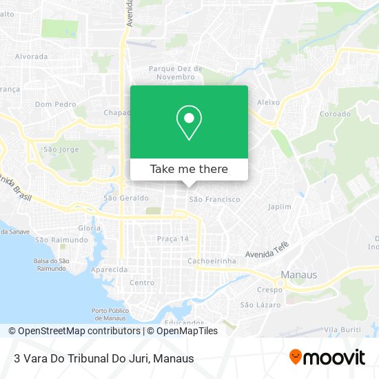 3 Vara Do Tribunal Do Juri map