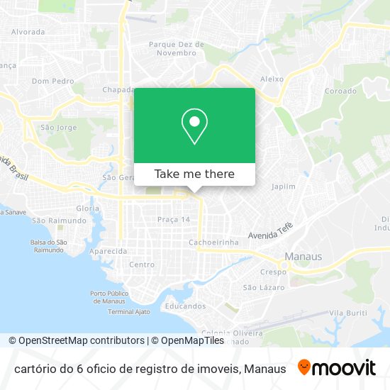 cartório do 6 oficio de registro de imoveis map