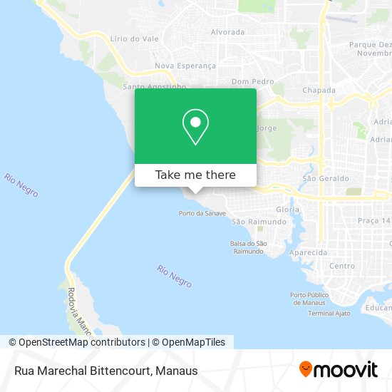 Rua Marechal Bittencourt map