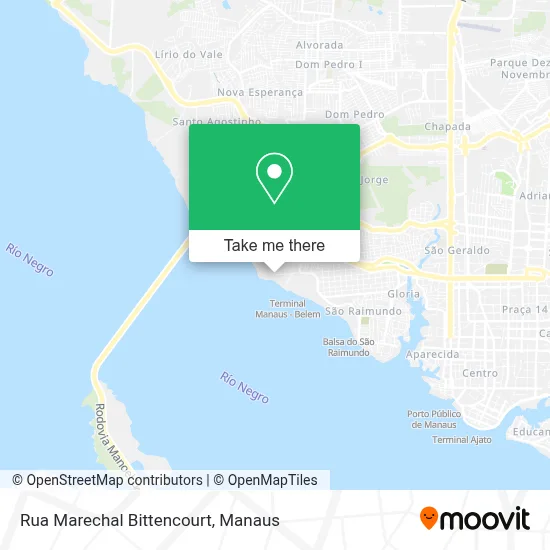 Rua Marechal Bittencourt map