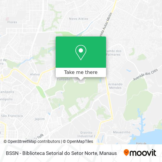 BSSN - Biblioteca Setorial do Setor Norte map