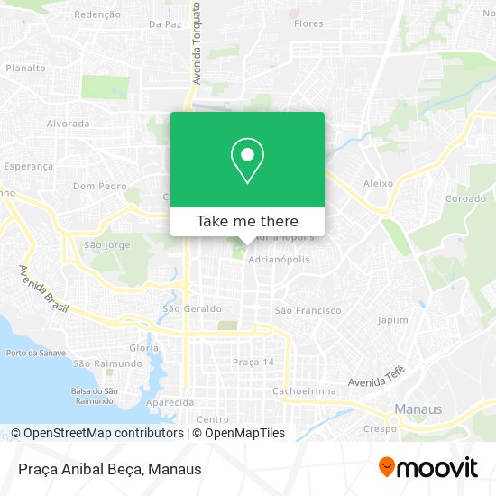 Praça Anibal Beça map