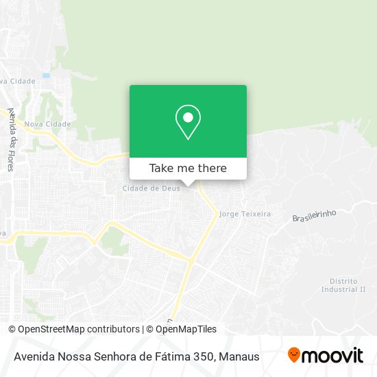 Avenida Nossa Senhora de Fátima 350 map