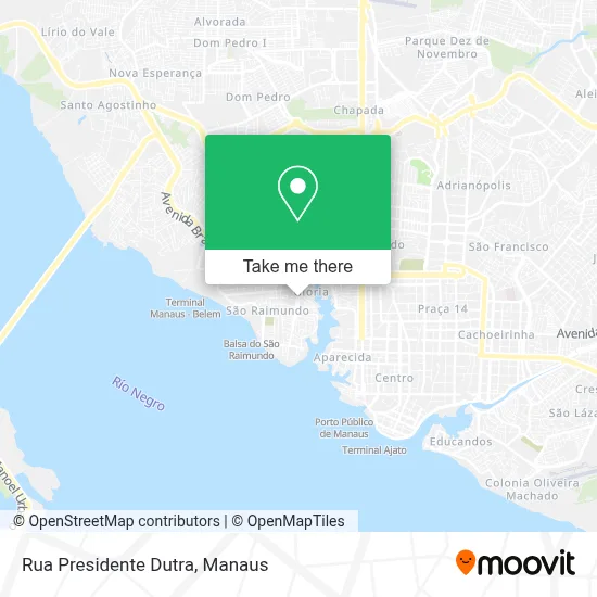 Rua Presidente Dutra map