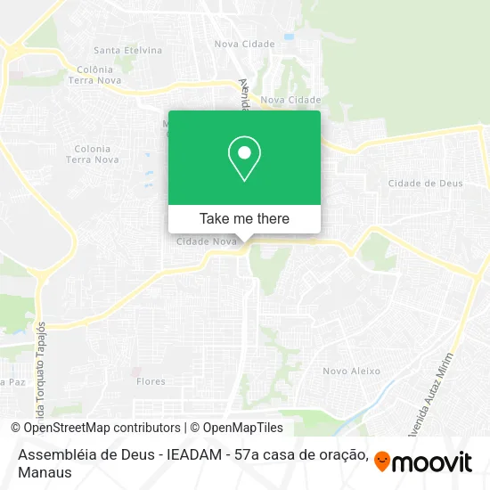 Assembléia de Deus - IEADAM - 57a casa de oração map