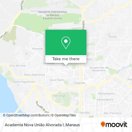 Academia Nova União Alvorada I map