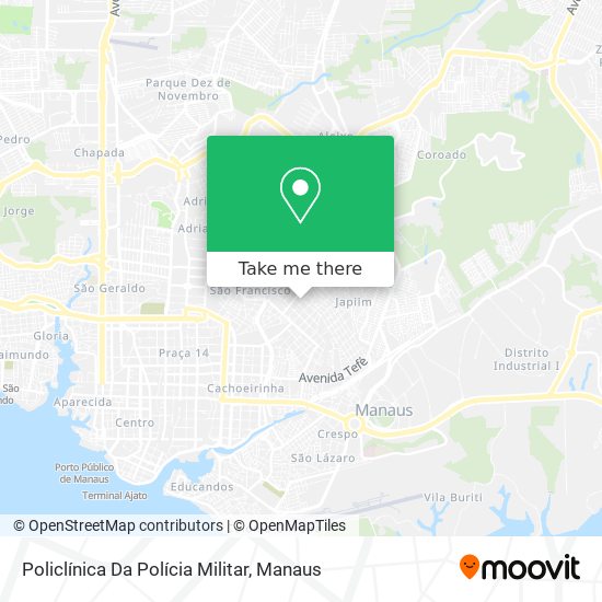 Policlínica Da Polícia Militar map