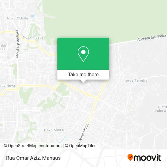 Rua Omar Aziz map