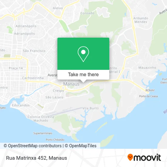 Rua Matrinxa 452 map
