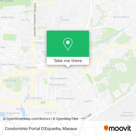 Condomínio Portal D'Espanha map