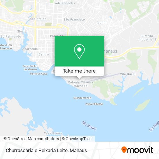 Churrascaria e Peixaria Leite map