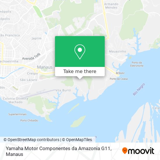 Mapa Yamaha Motor Componentes da Amazonia G11