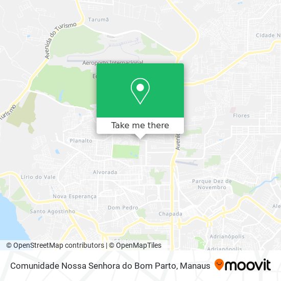 Comunidade Nossa Senhora do Bom Parto map