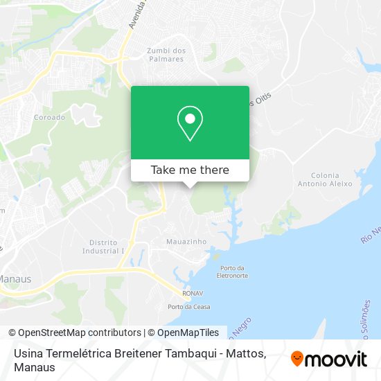 Usina Termelétrica Breitener Tambaqui - Mattos map