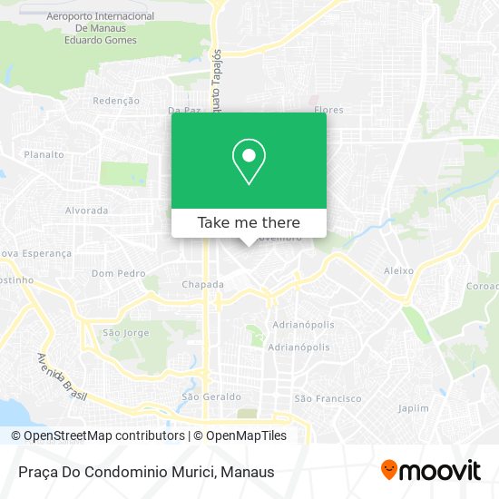 Praça Do Condominio Murici map