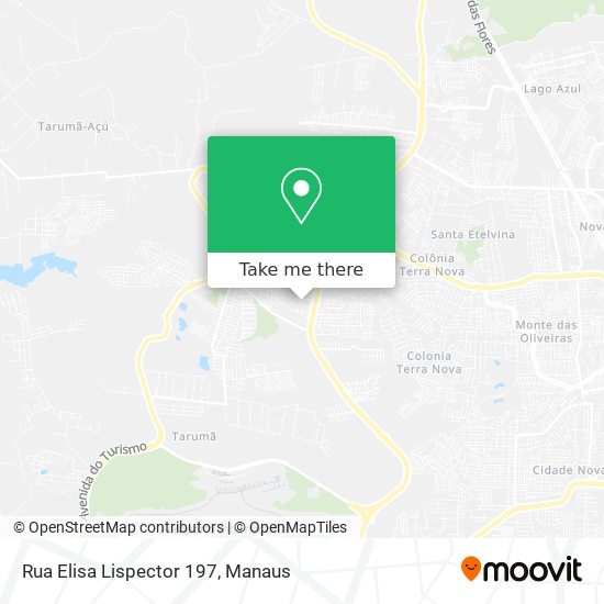 Rua Elisa Lispector 197 map