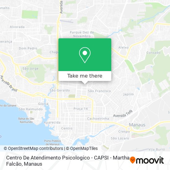 Centro De Atendimento Psicologico - CAPSI - Martha Falcão map