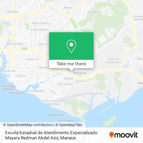 Escola Estadual de Atendimento Especializado Mayara Redman Abdel Aziz map